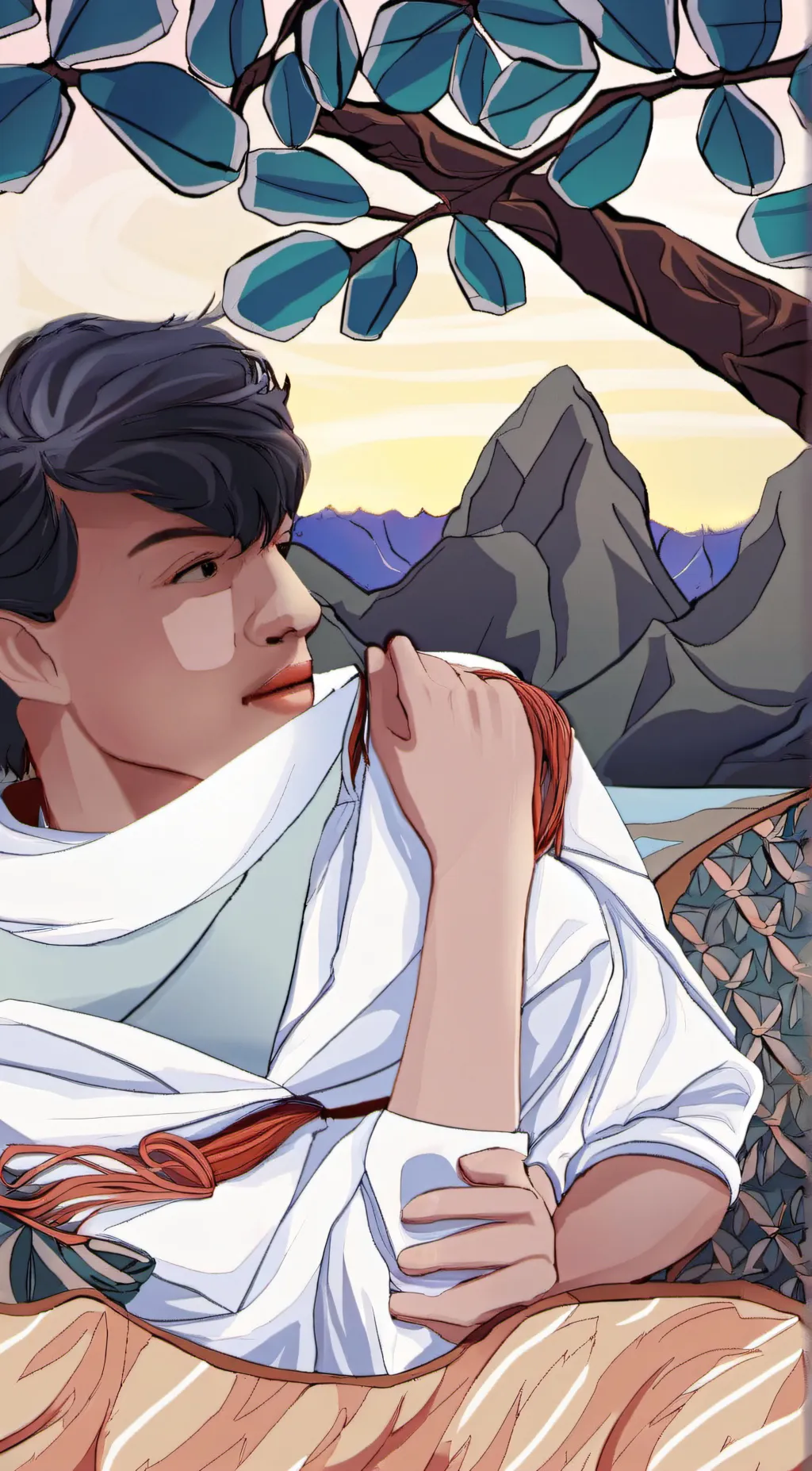 ai character: Oliver background