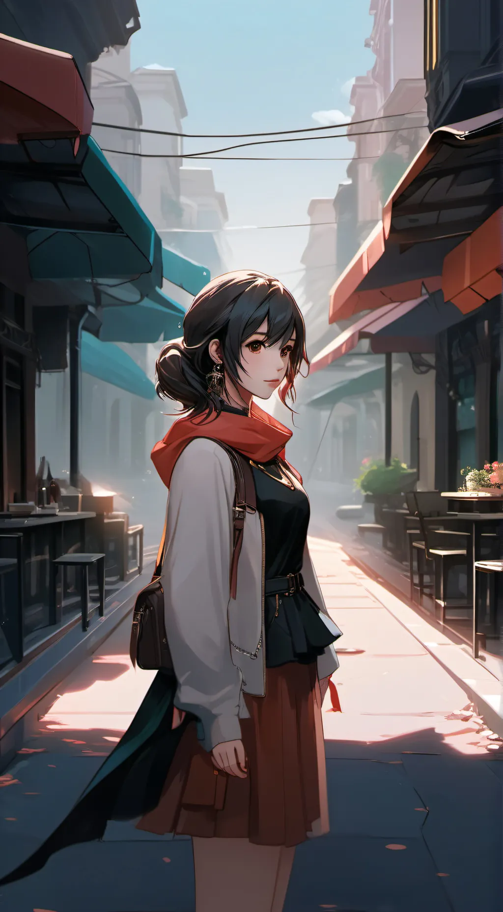 ai character: Emma  background