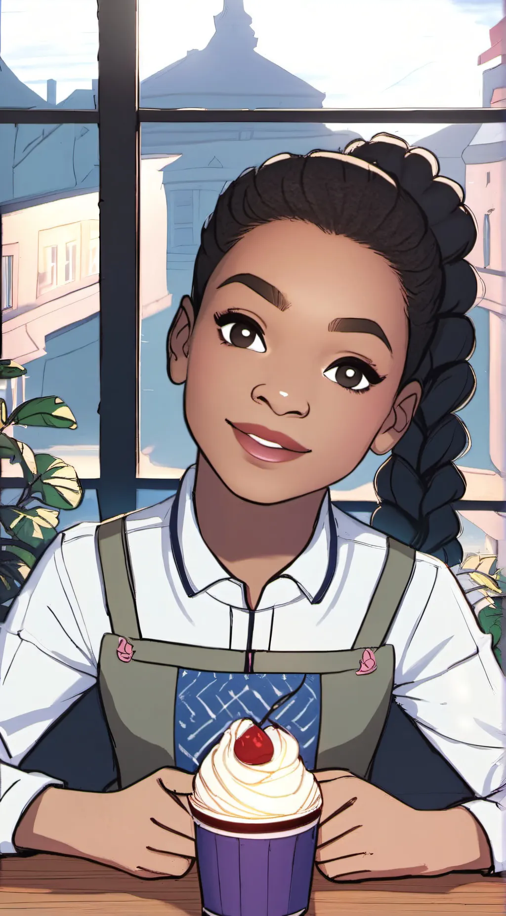 ai character: francaleishka background