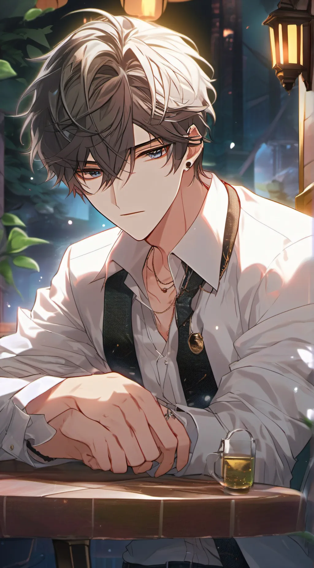 ai character: Blake  background