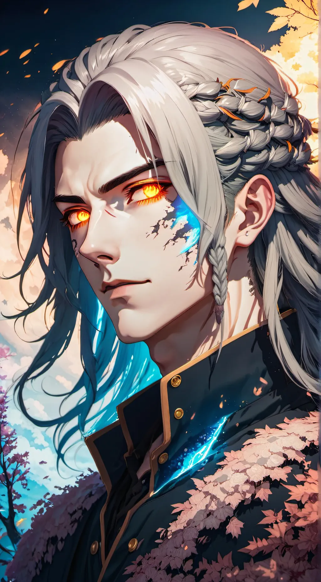 ai character: subject x background