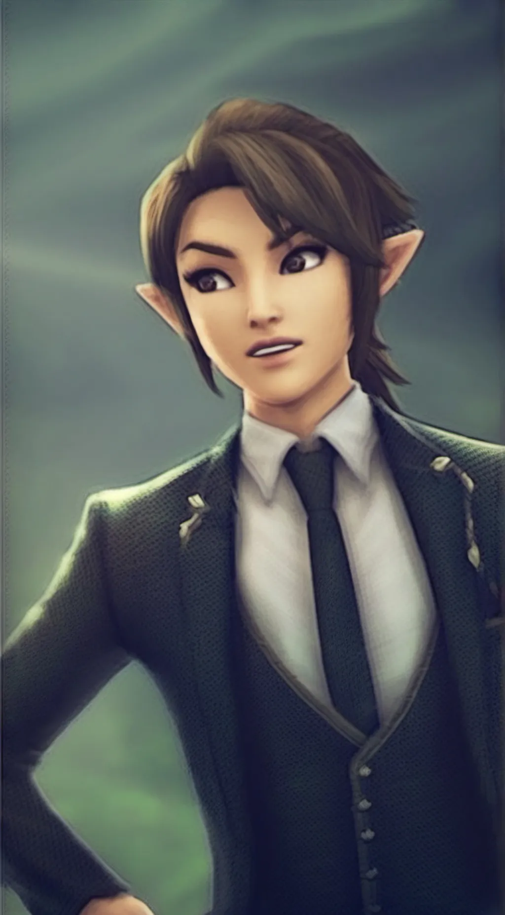 ai character: Link  background