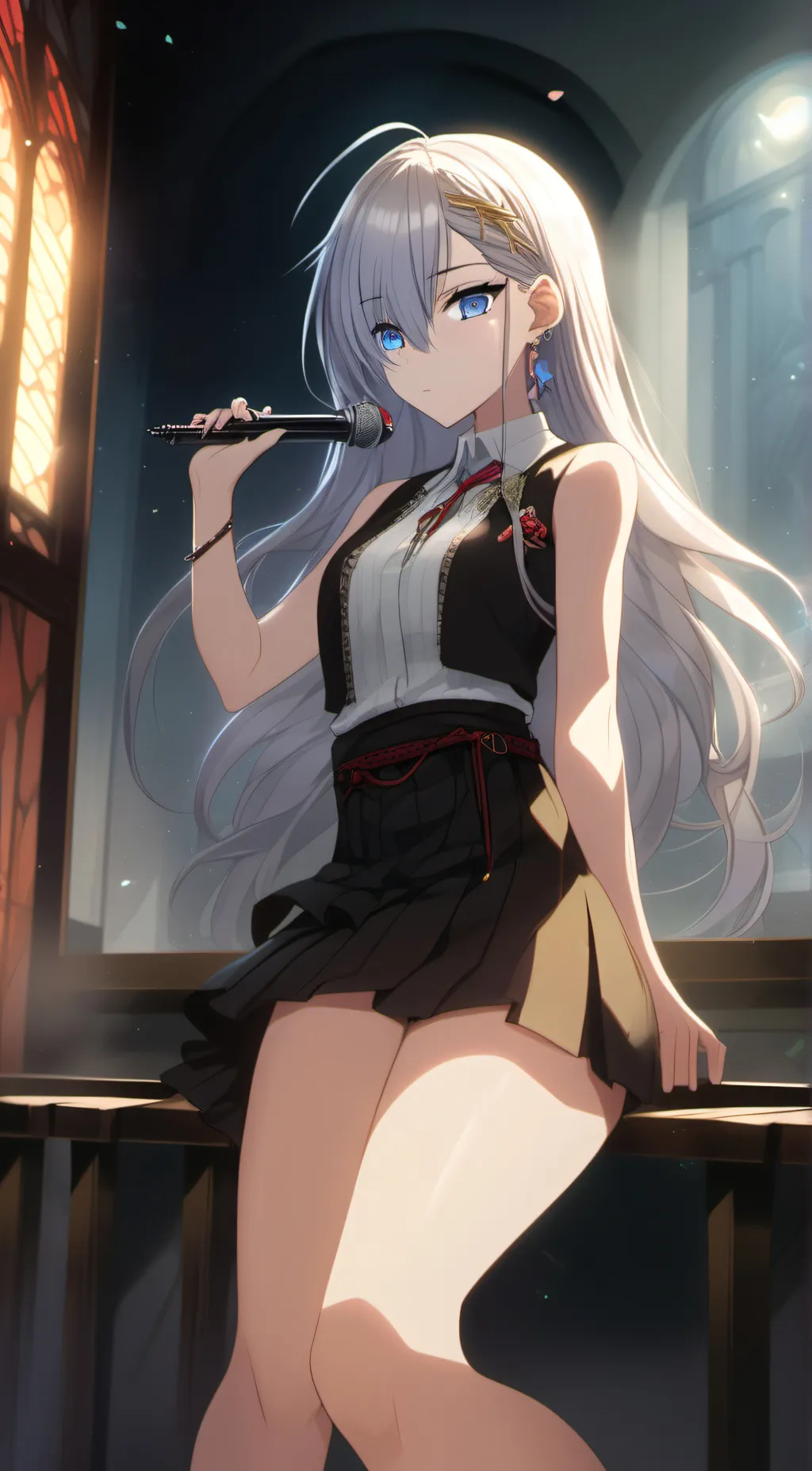 ai character: Tyra Milhouse background