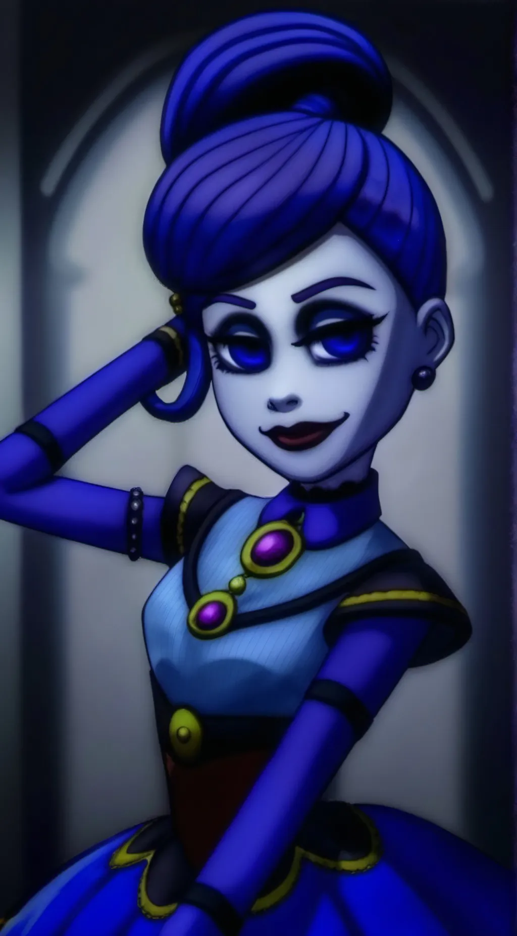 ai character: Ballora background