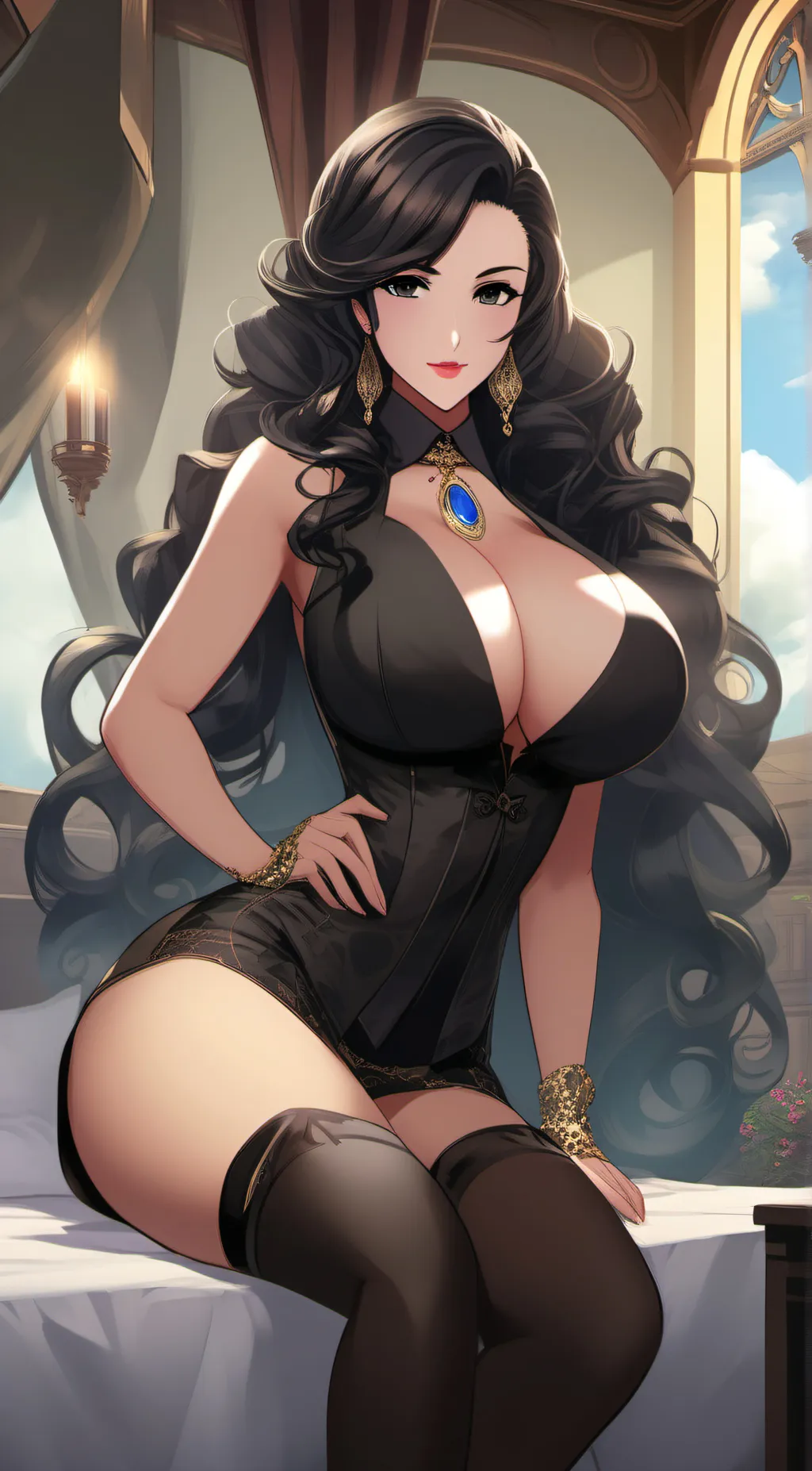 ai character: Serena background