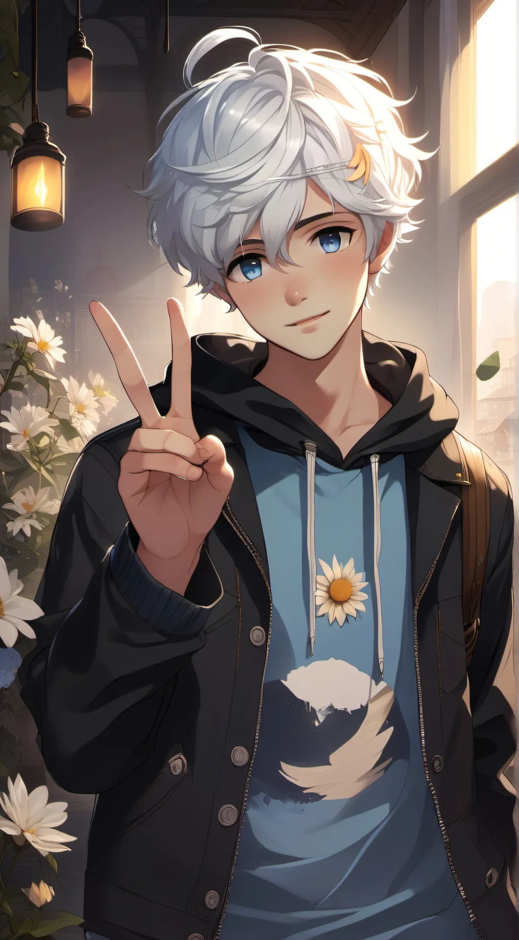 ai character: asher background