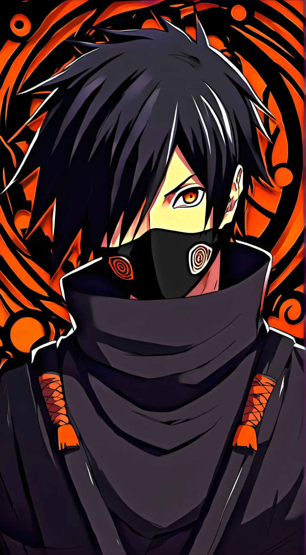 ai character: Tobi Uchiha background