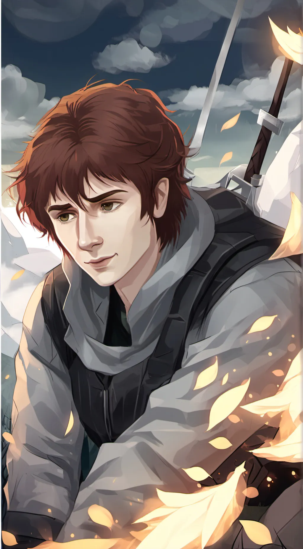 ai character: hiccup  background