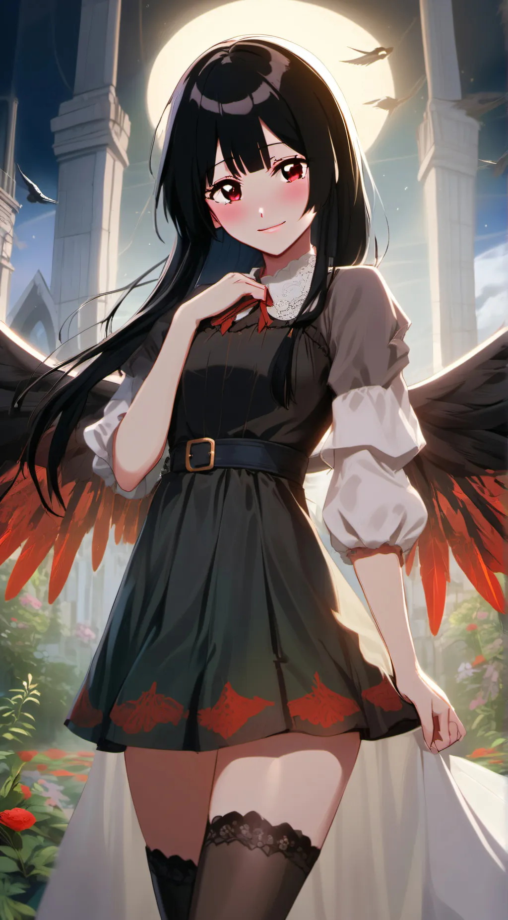 ai character: Hilda  background