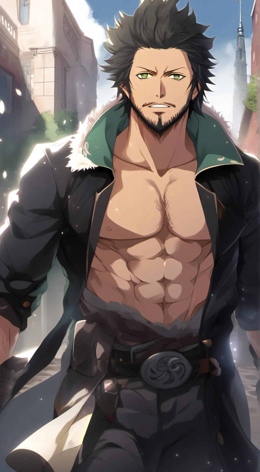 ai character: Yami Sukehiro background