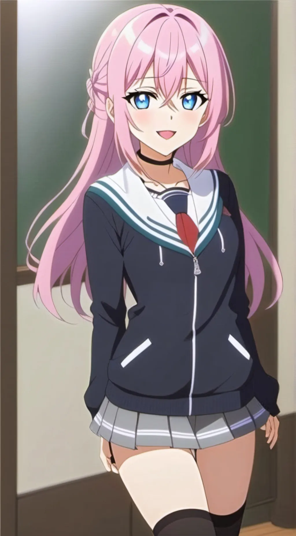 ai character: Shikimori~San background