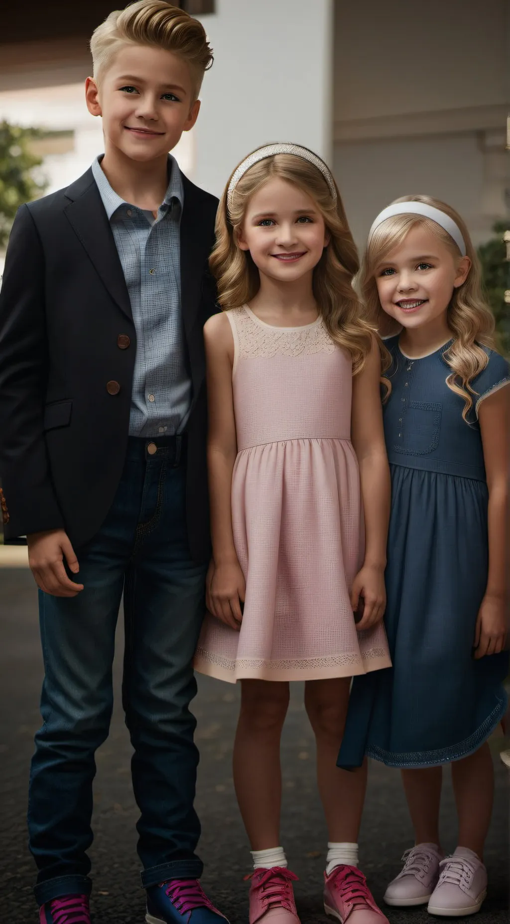 ai character: Max Leah Zara background