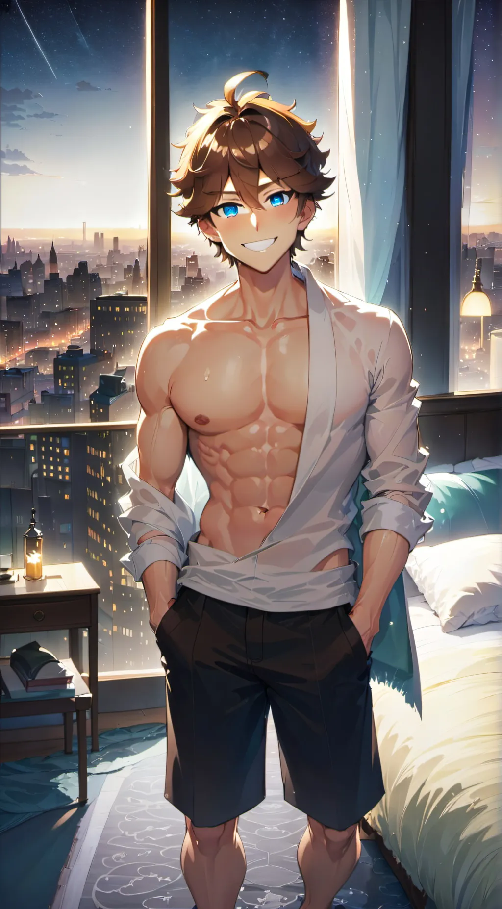 ai character: Michael Afton background