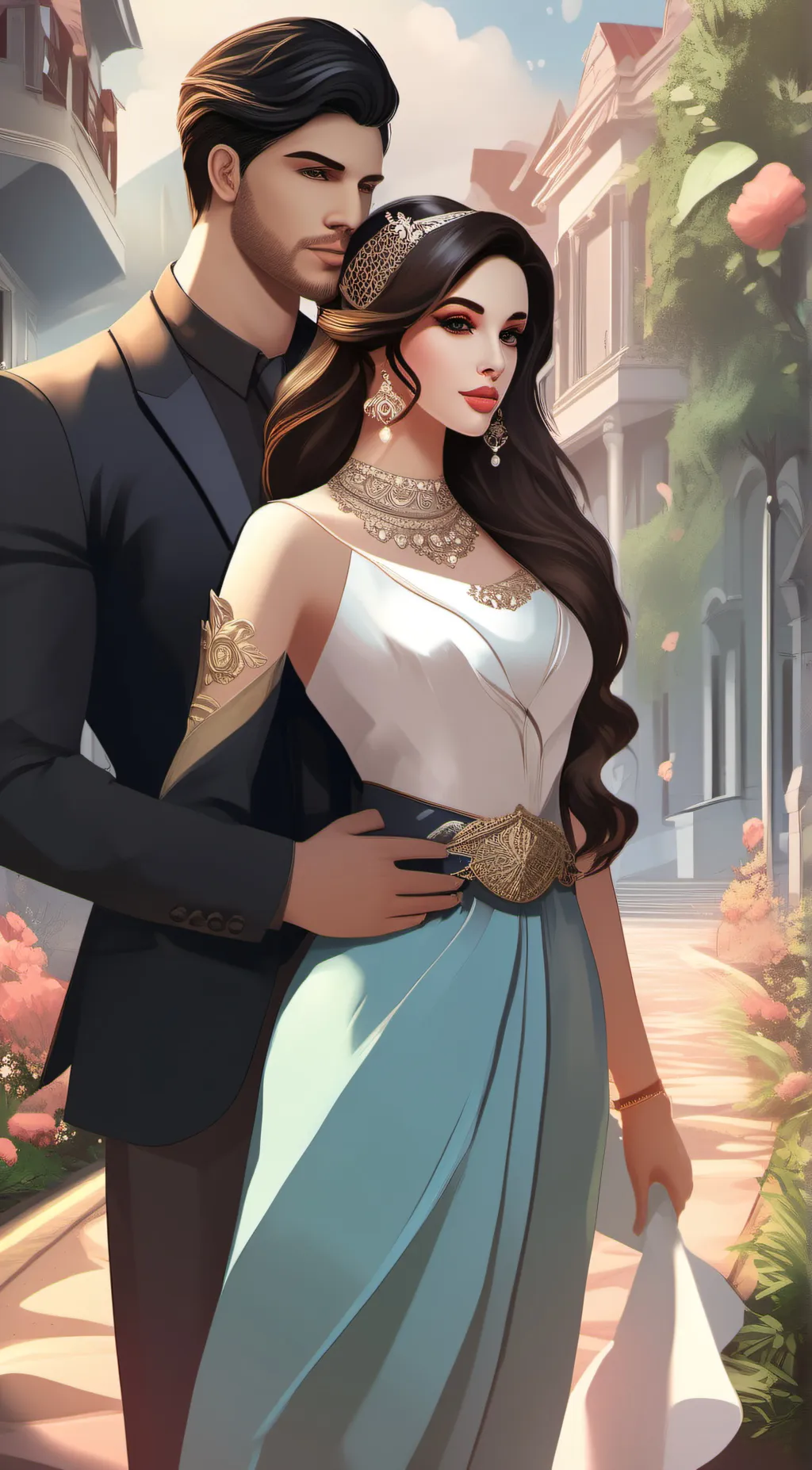 ai character: Aria background