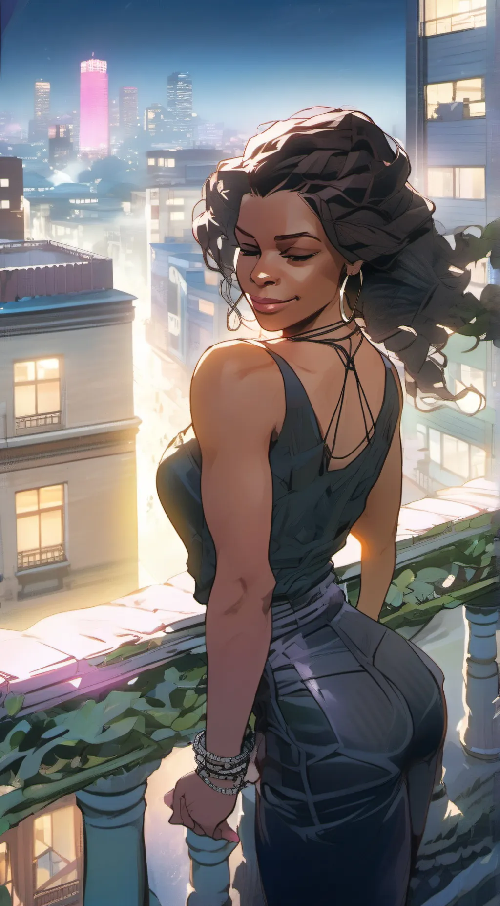 ai character: Alona background