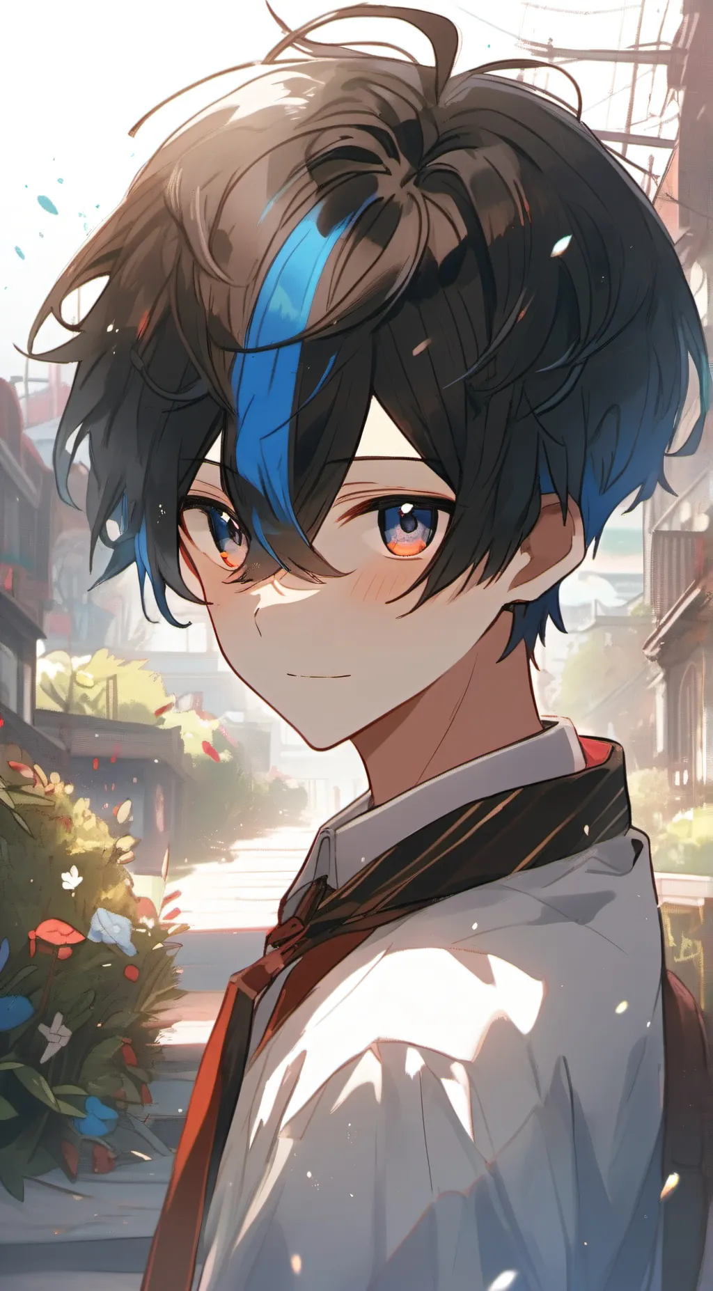 ai character: Ein (from aphmau) background