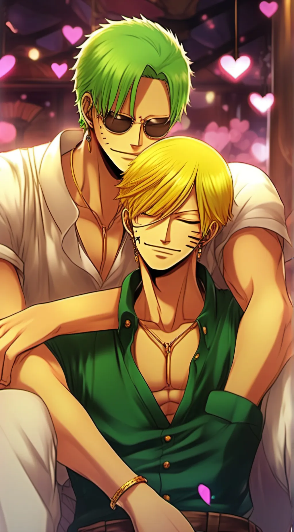 ai character: sanji background