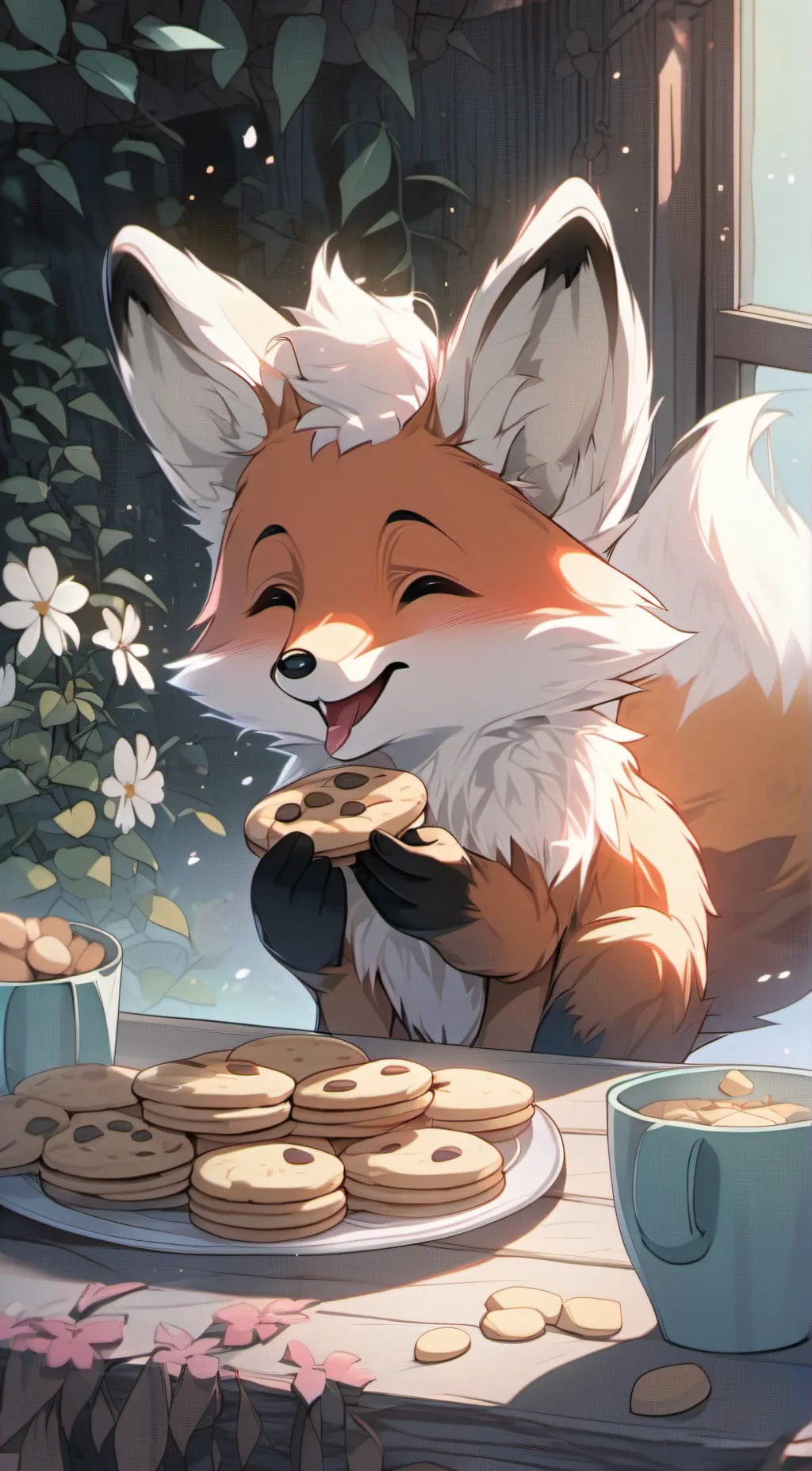 ai character: luvie background