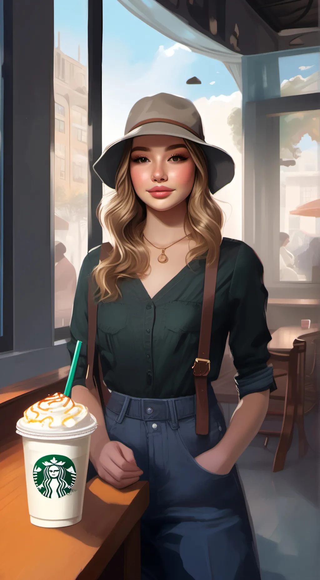ai character: Chloe Bernard background