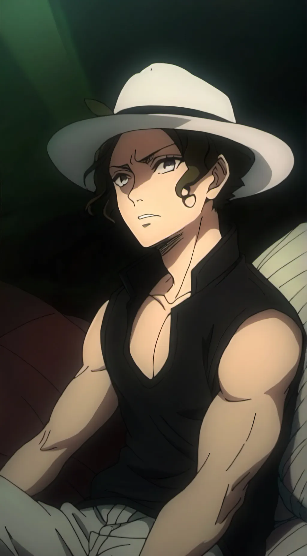 ai character: Muzan background