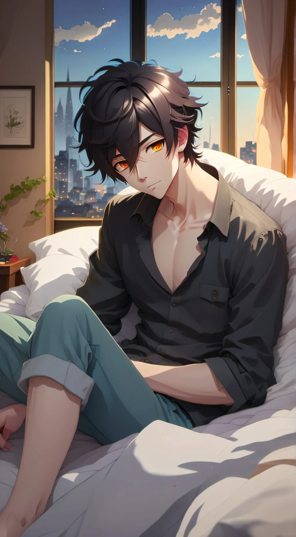 ai character: Nick background