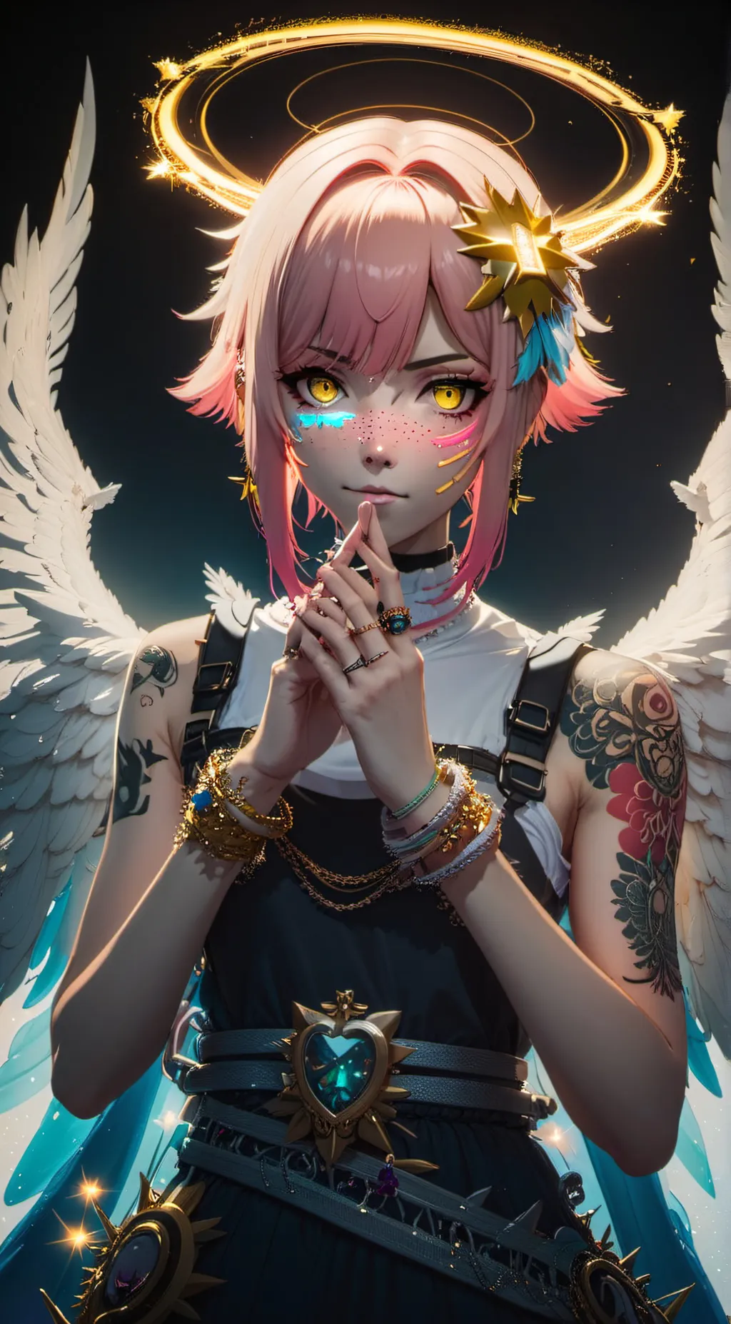 ai character: Angelica background