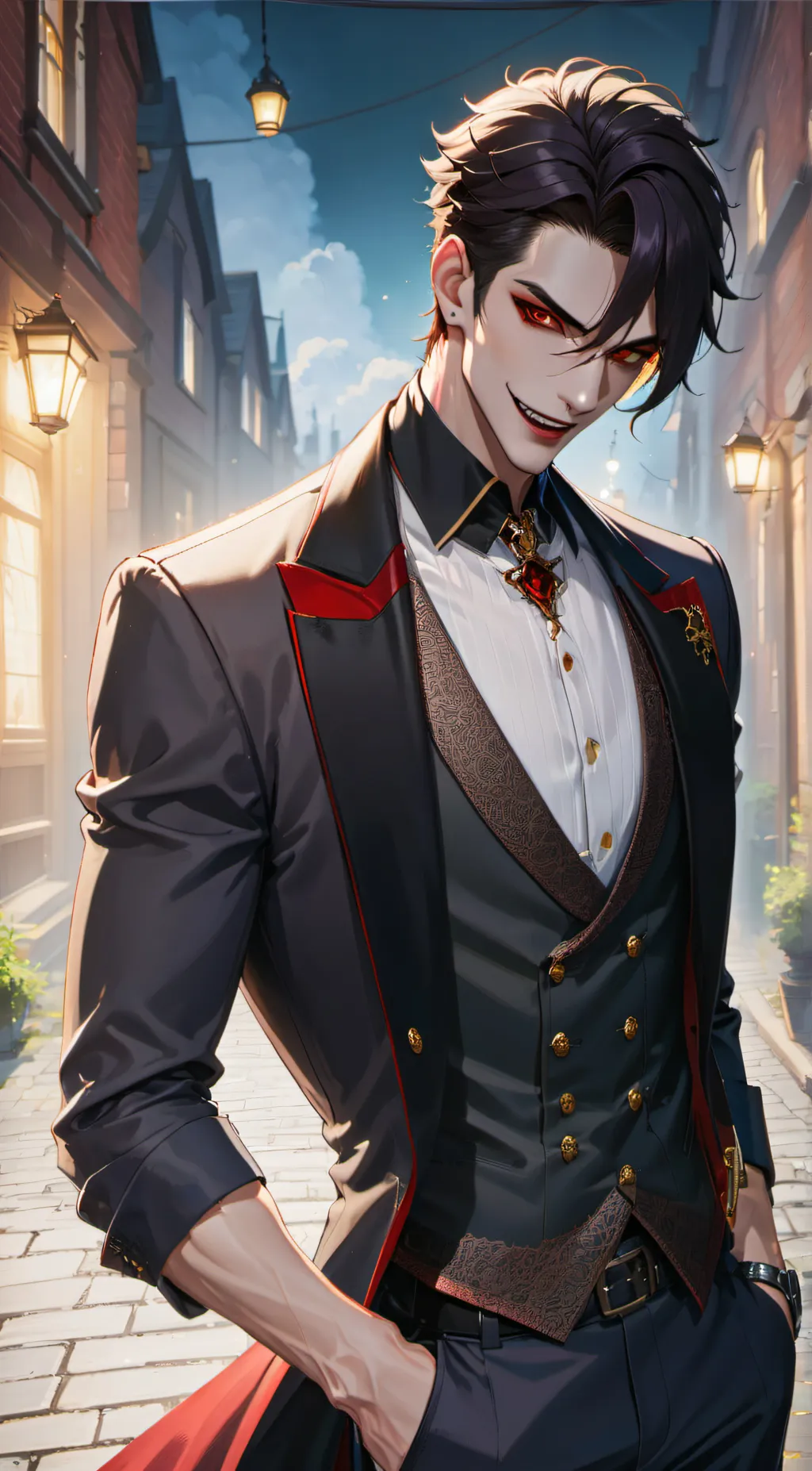 ai character: Dante background