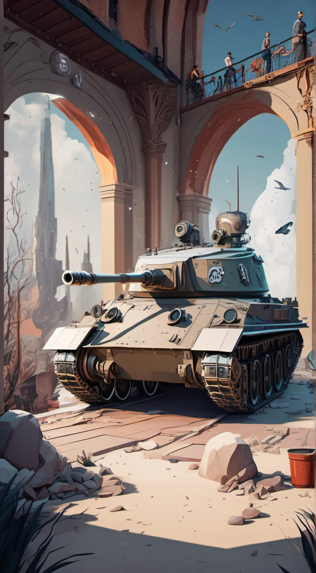 ai character: Tonk background