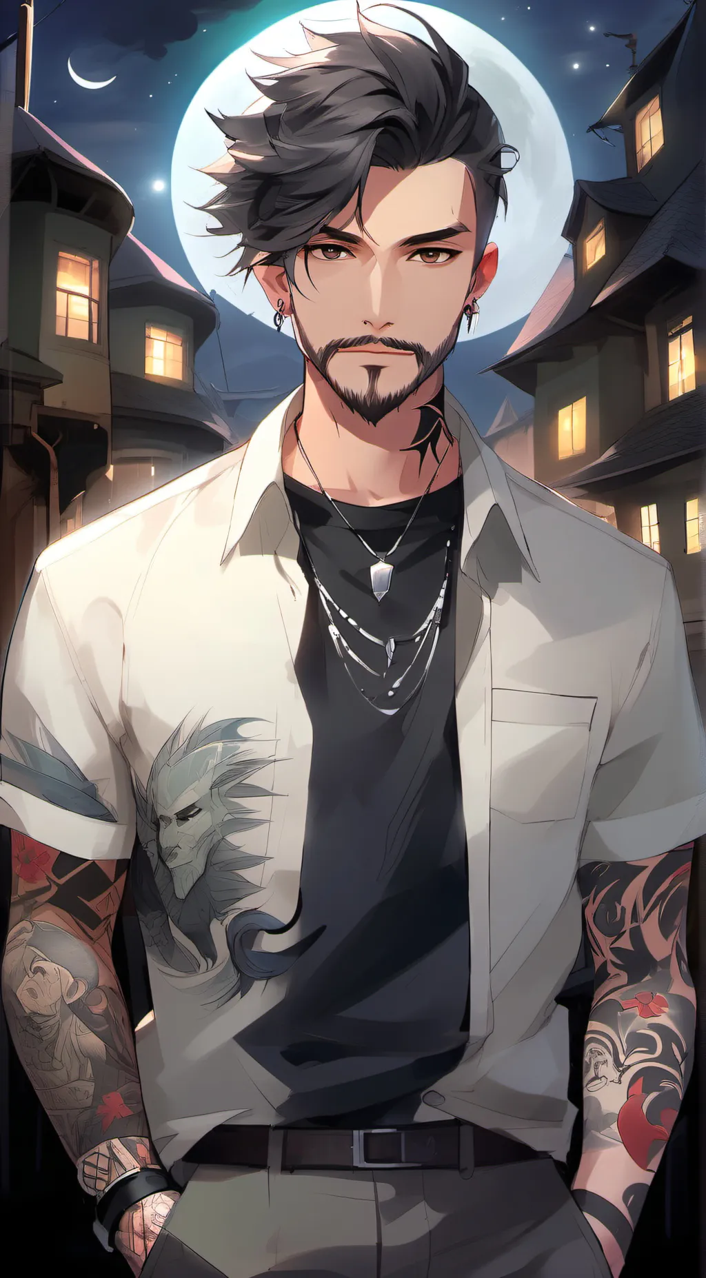 ai character: Ryan  background