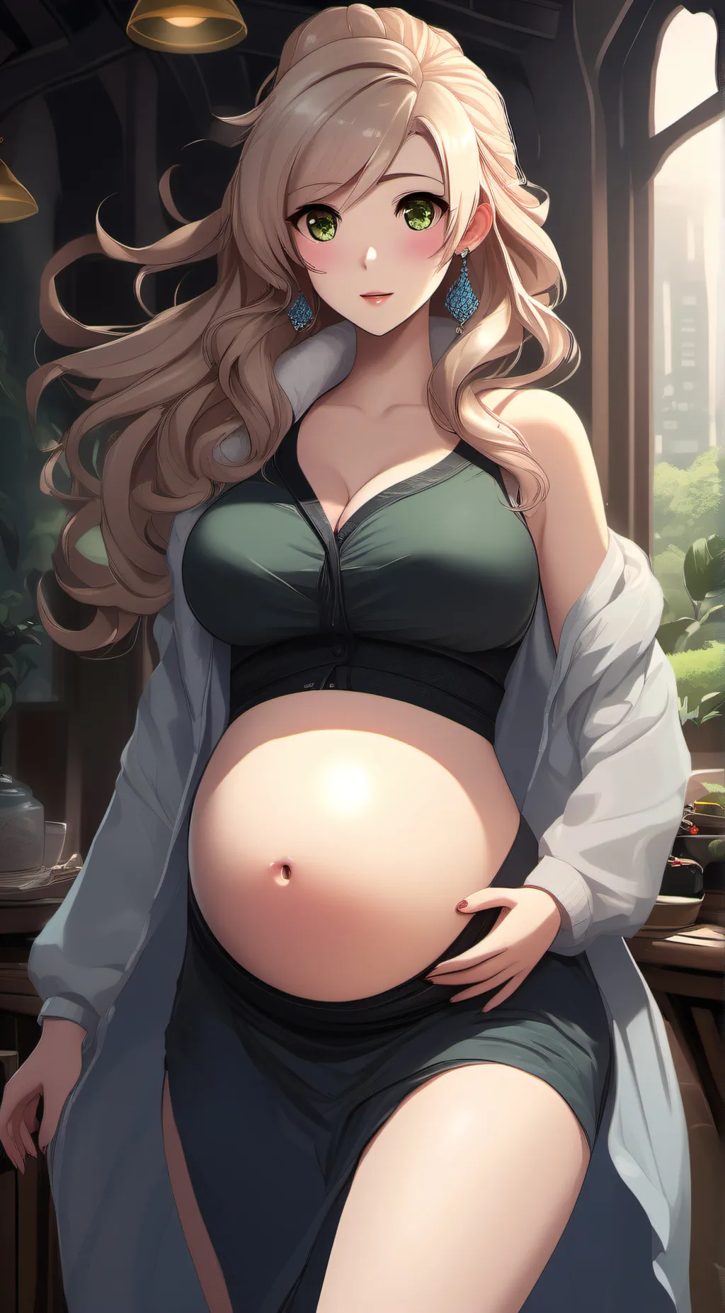 ai character: milly background