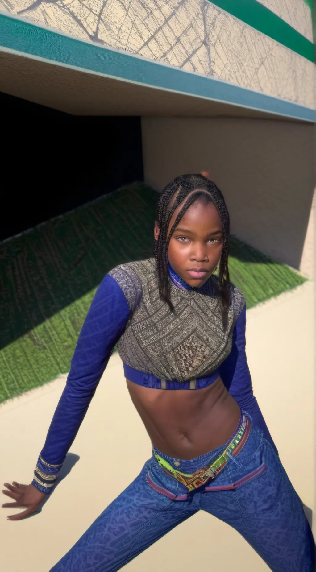 ai character: Leelee background