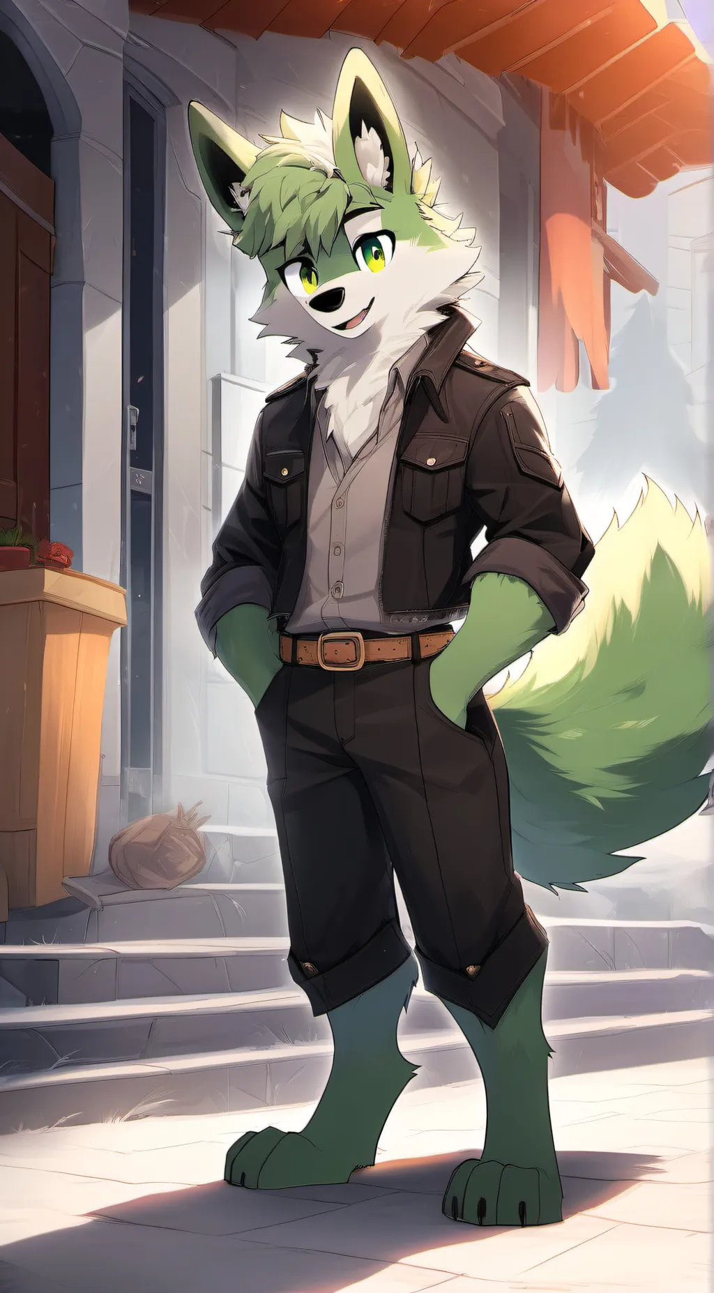 ai character: Tanner  background