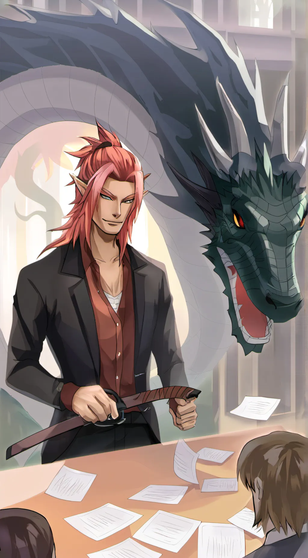 ai character: Extend background