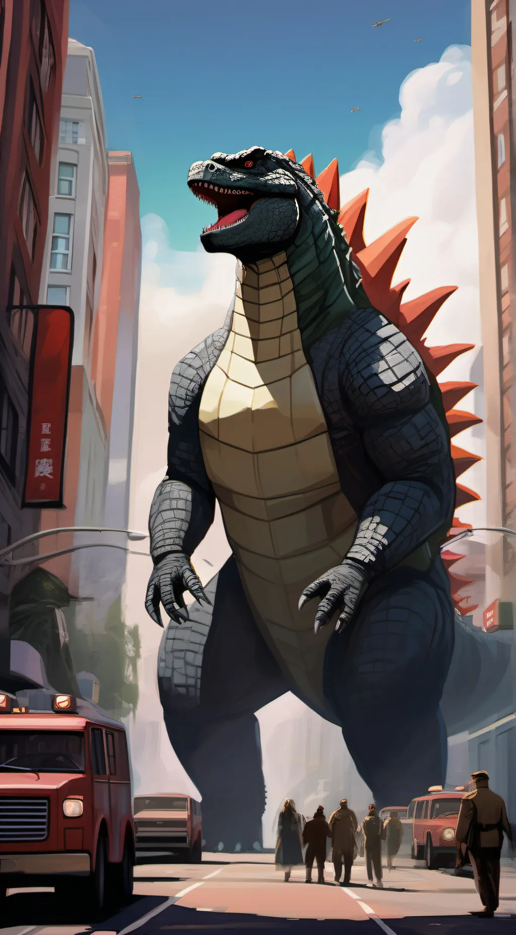 ai character: minus one  background