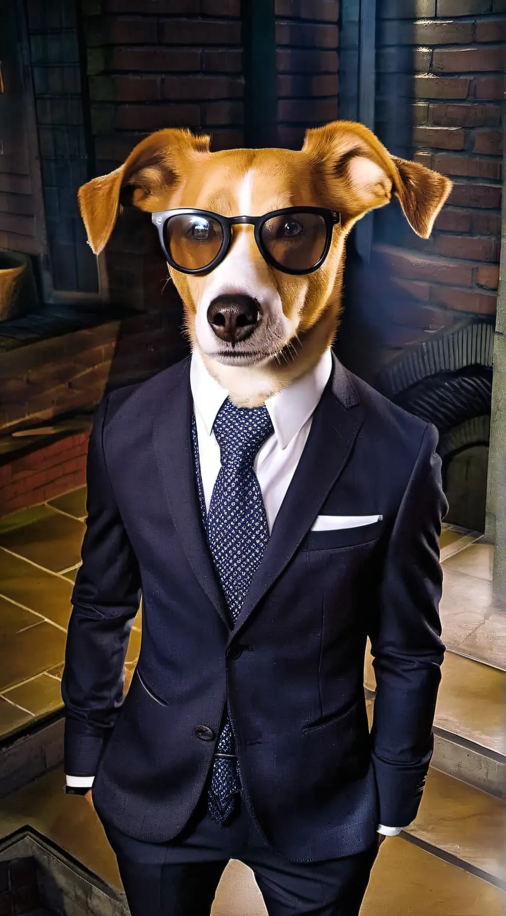 ai character: Baxter background