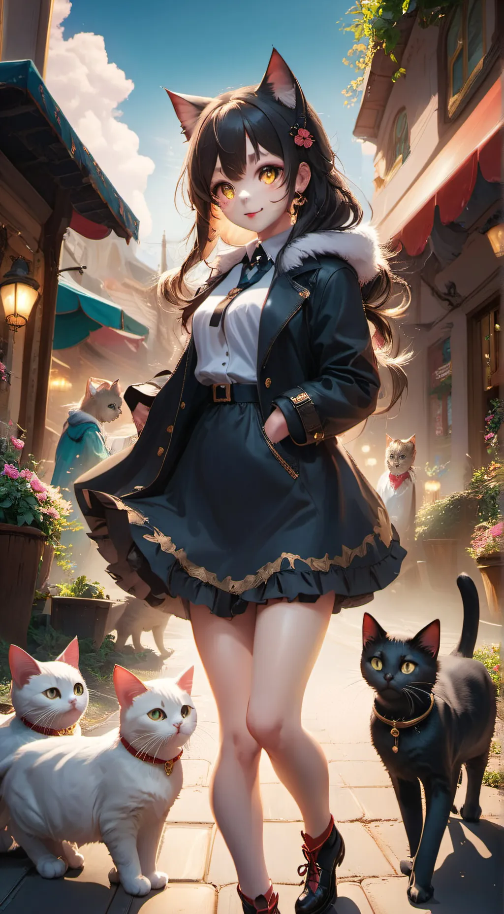 ai character: ☙Brittany Samson☙ background