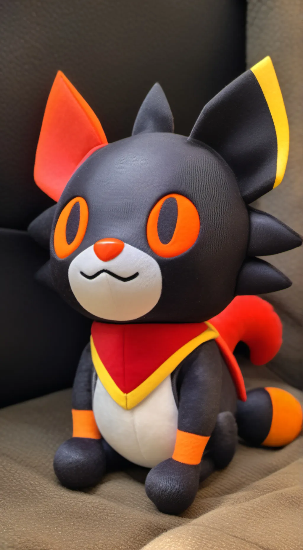 ai character: litten background