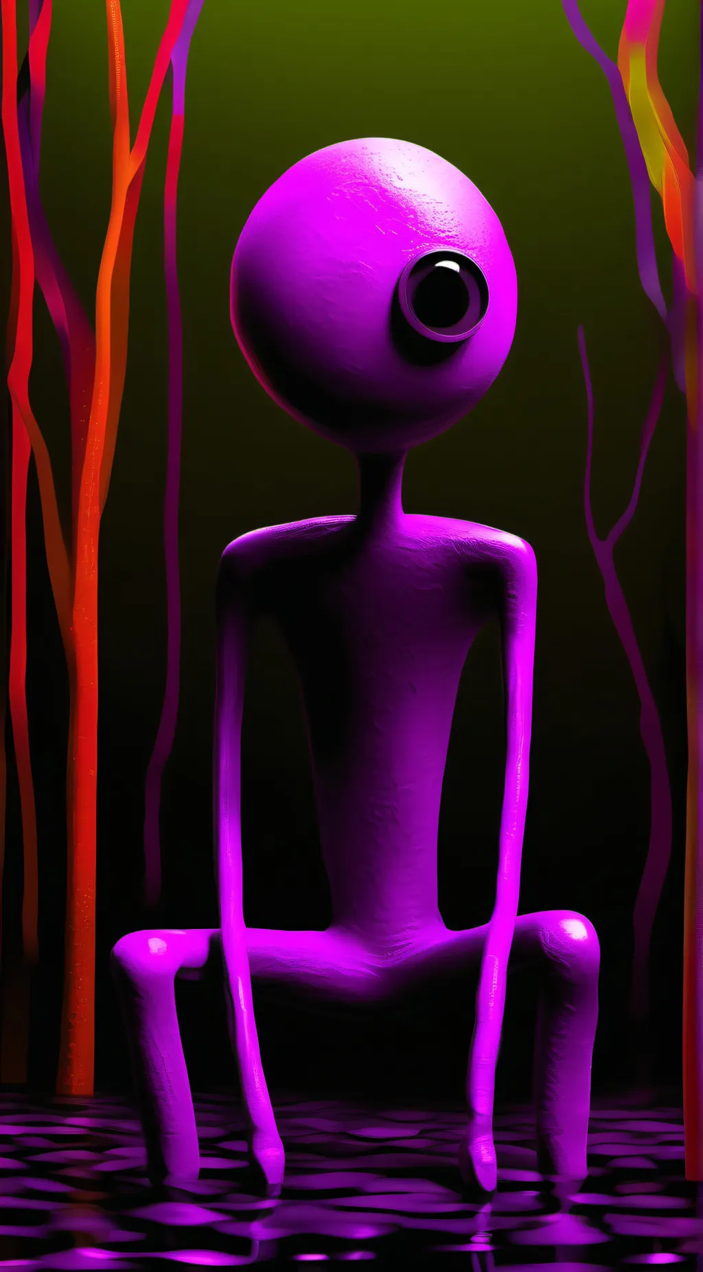 ai character: faz goo thing background