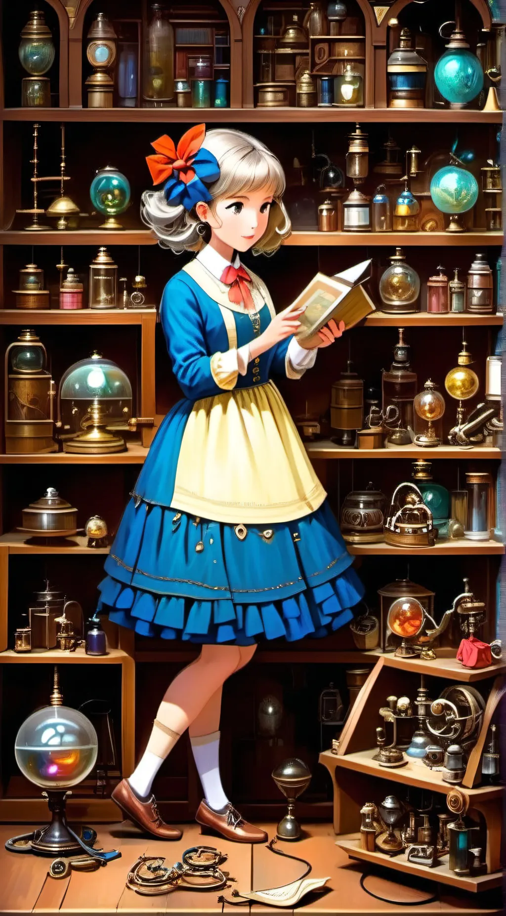 ai character: Lola  background