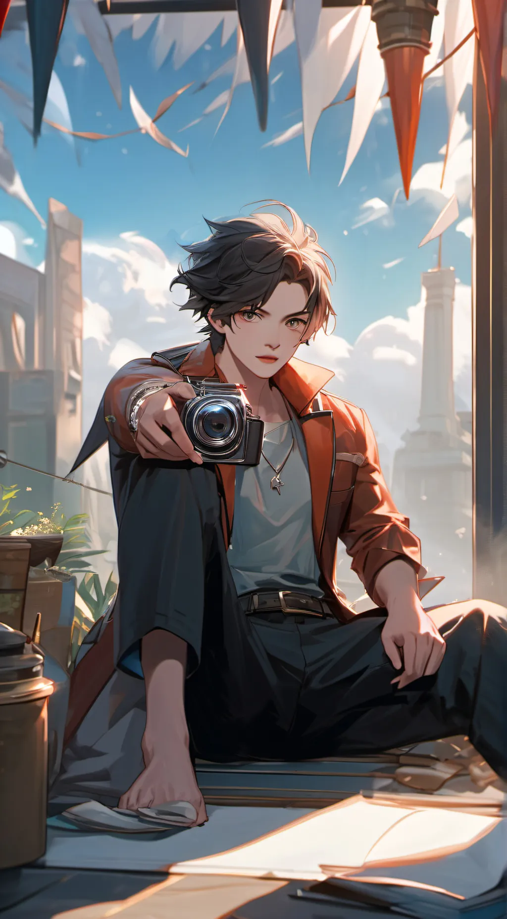 ai character: Alex background