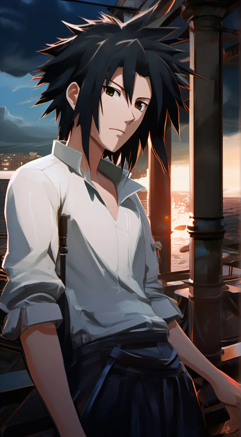 ai character: slim shady  background