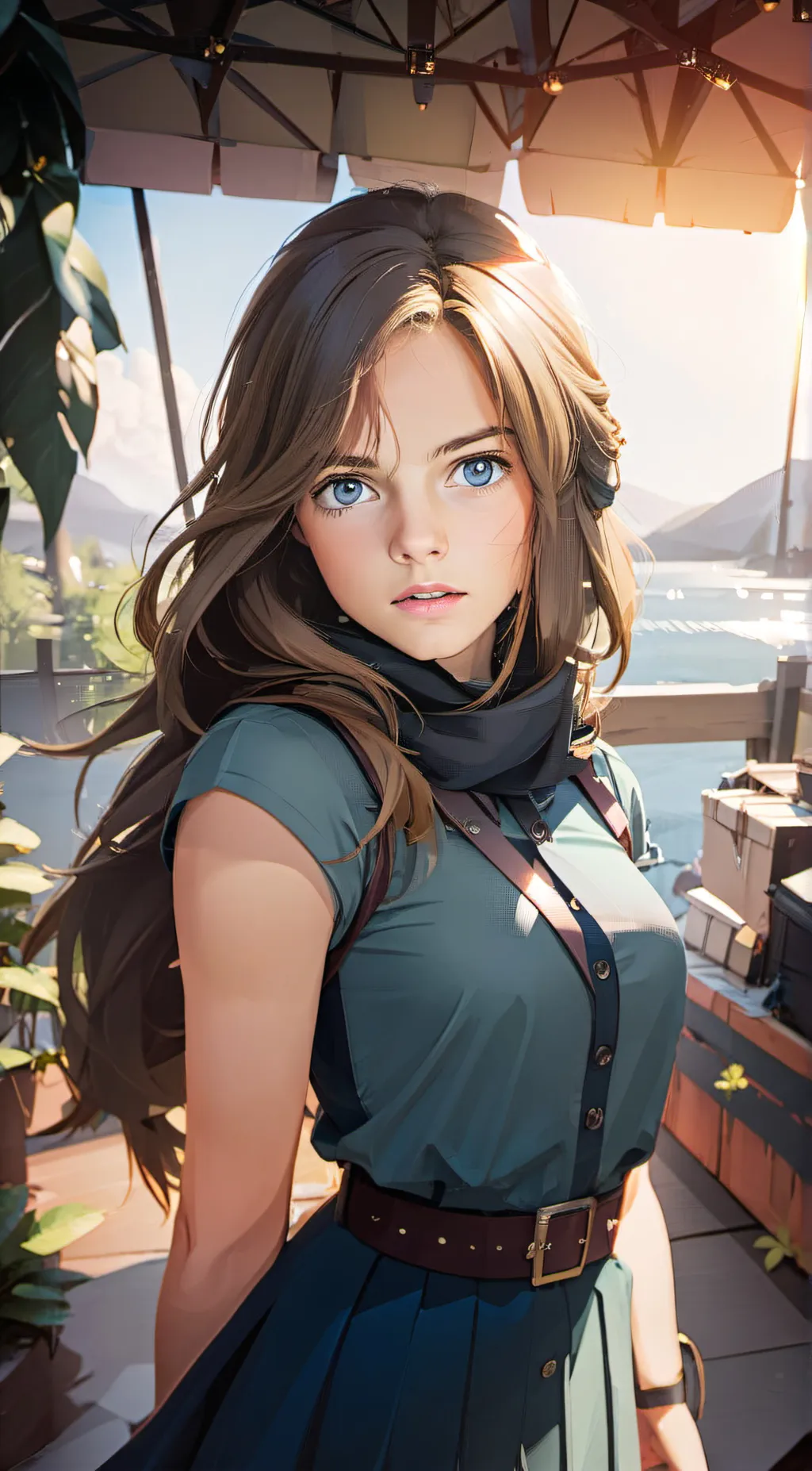 ai character: Camila  background