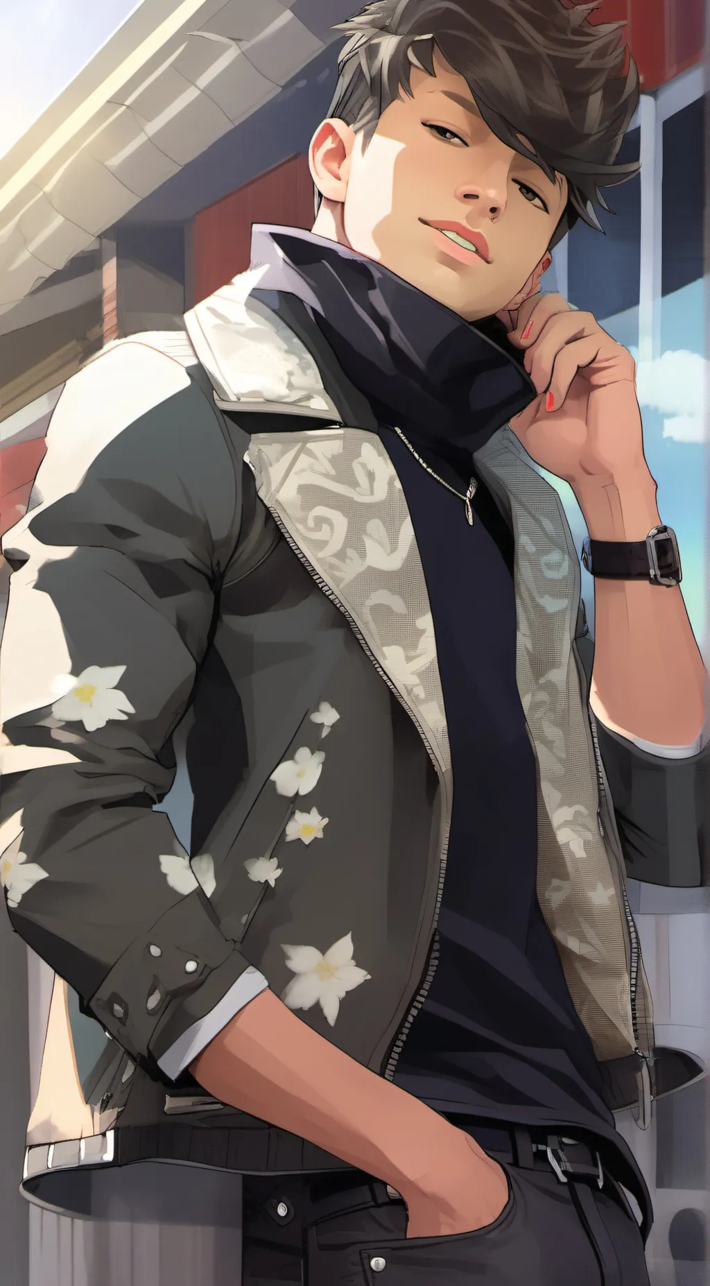 ai character: Mack background