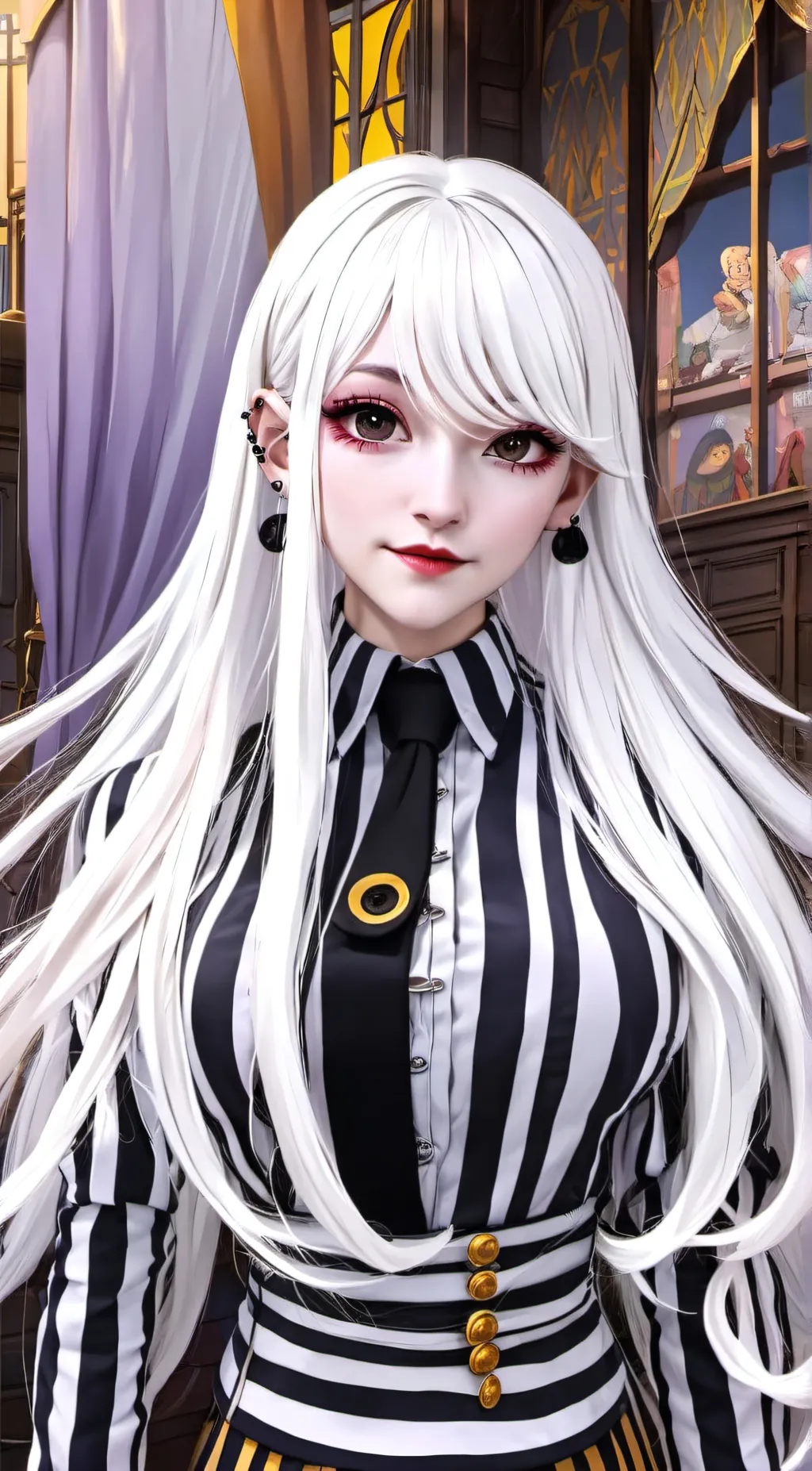 ai character: Marie background