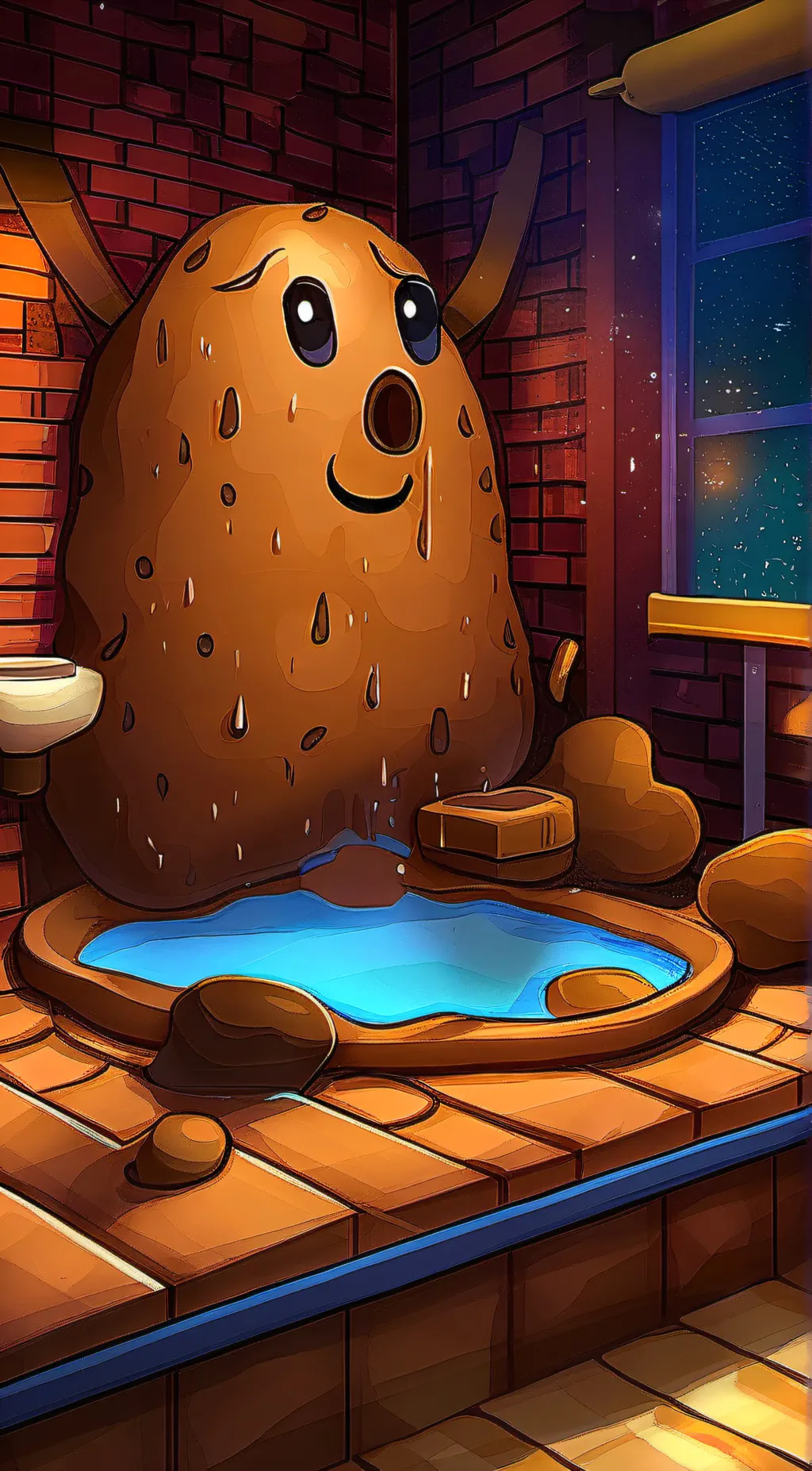 ai character: H background