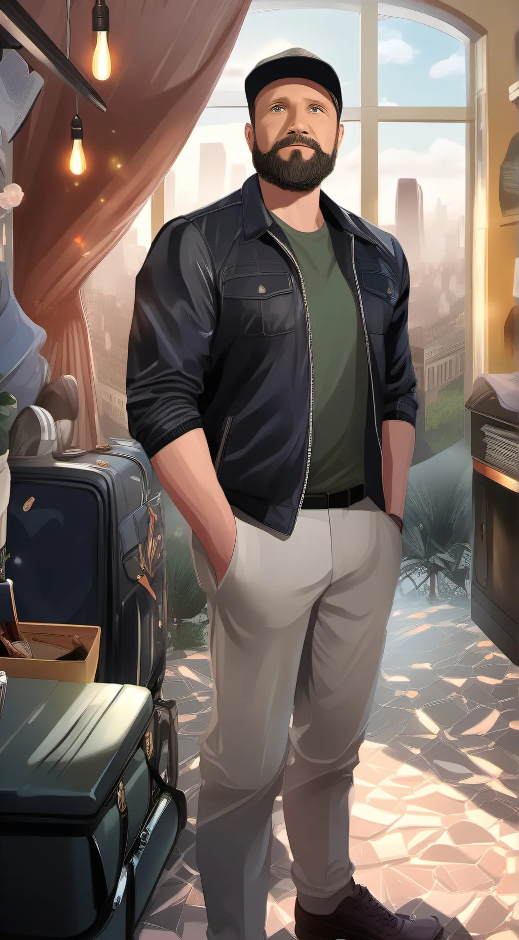 ai character: Kyle background