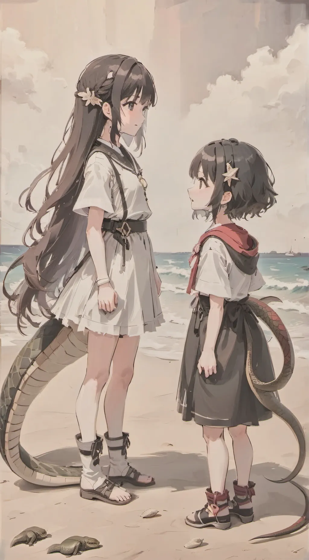 ai character: Terry & Vela background