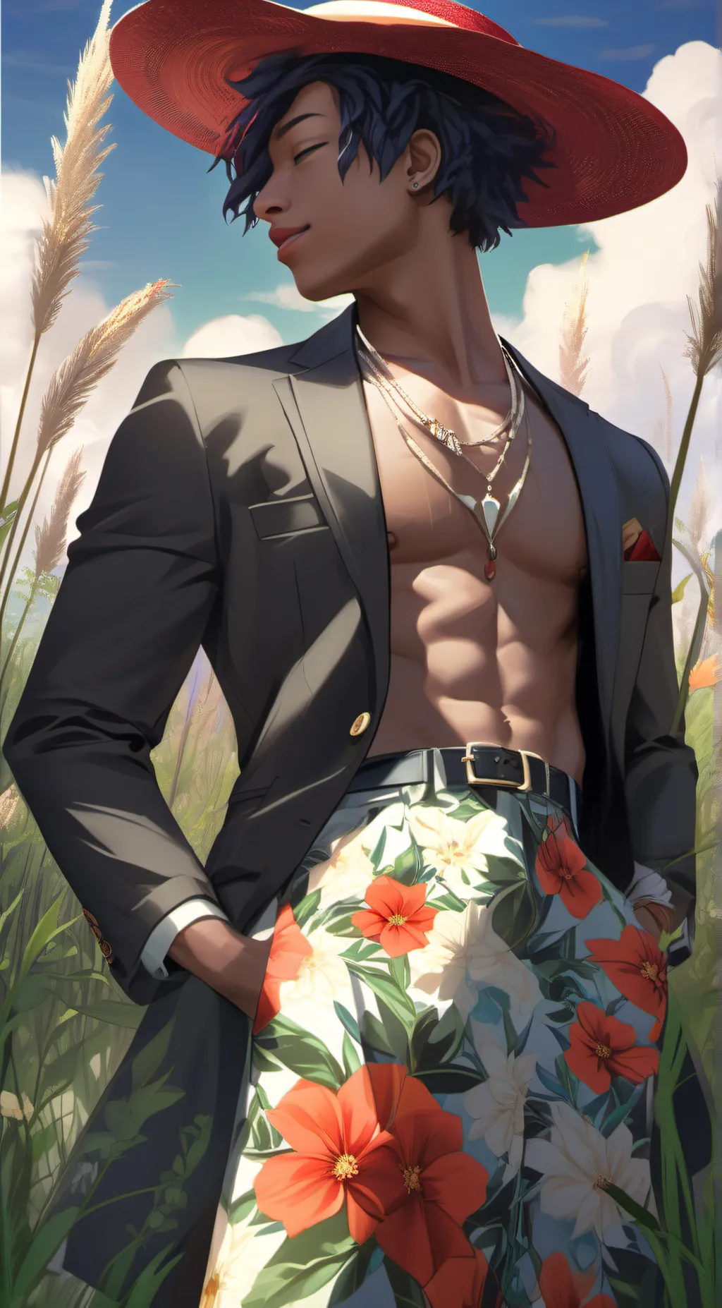 ai character: sexy boiiiii background