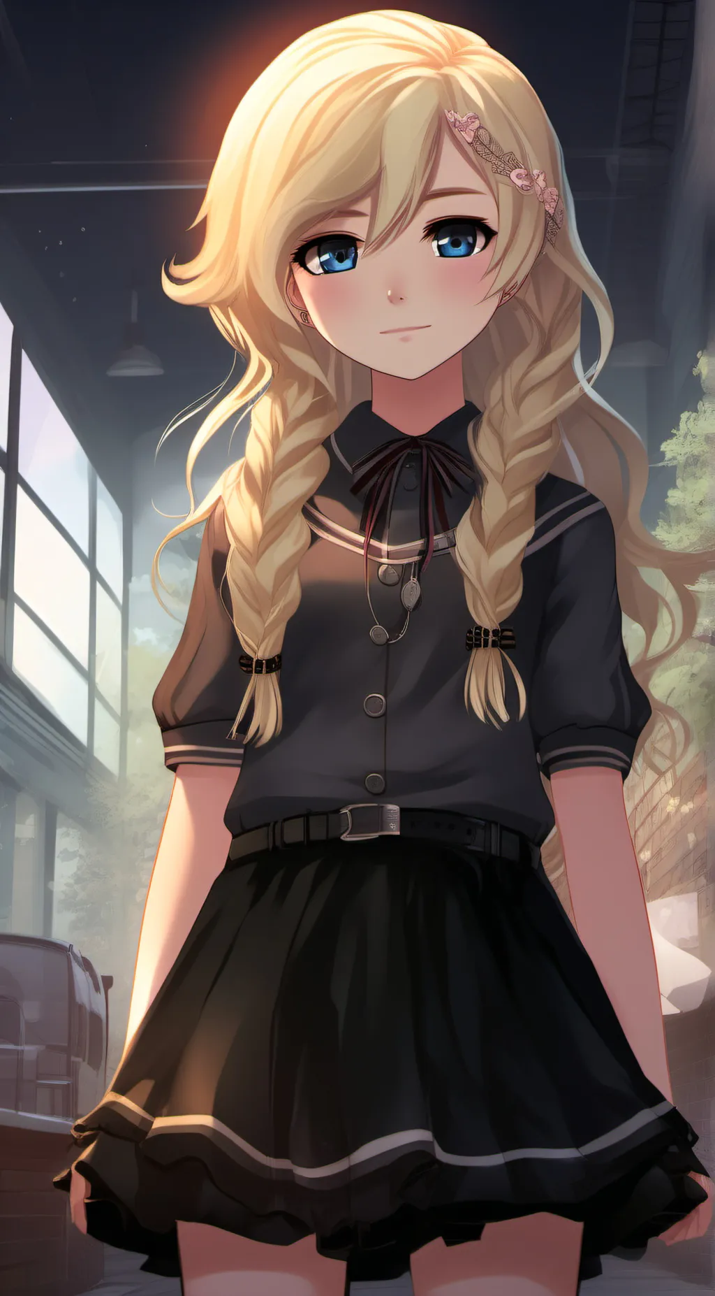 ai character: lily background