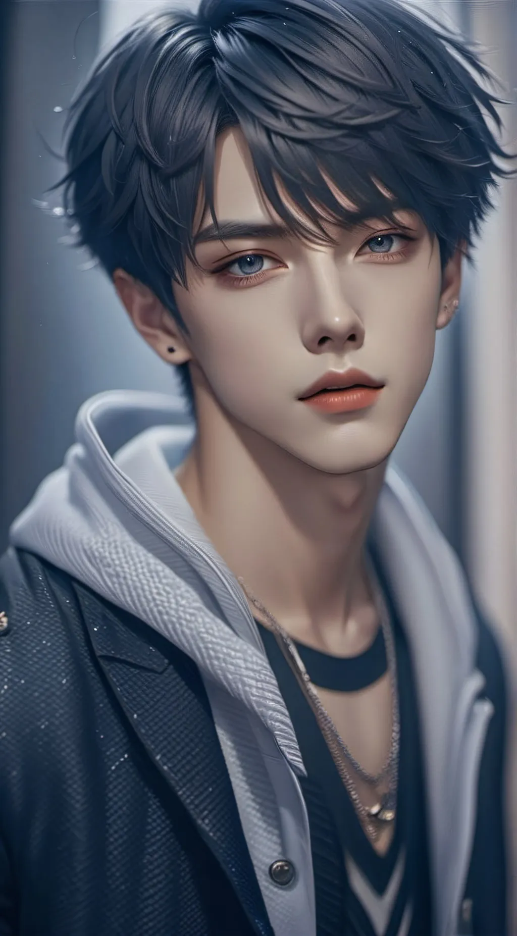 ai character: taehyung  background